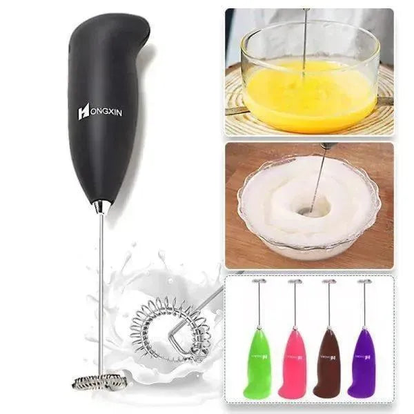 Electric Milk Frother Coffee Beater