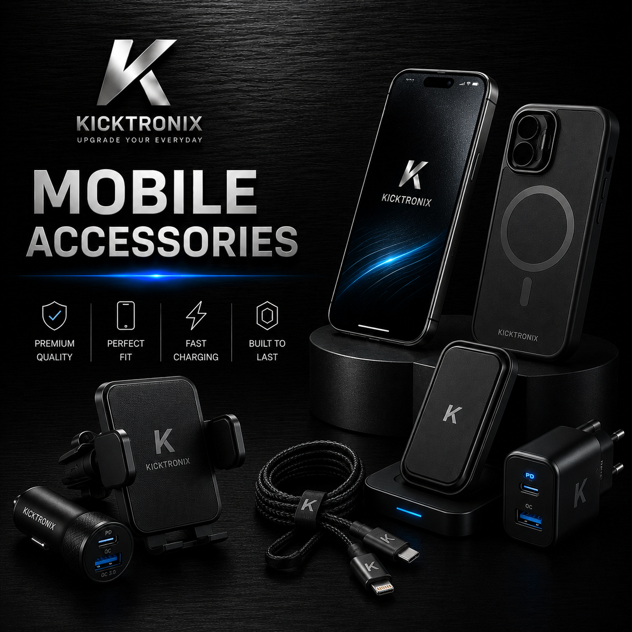 Mobile Accessories - Chargers, Cables & More