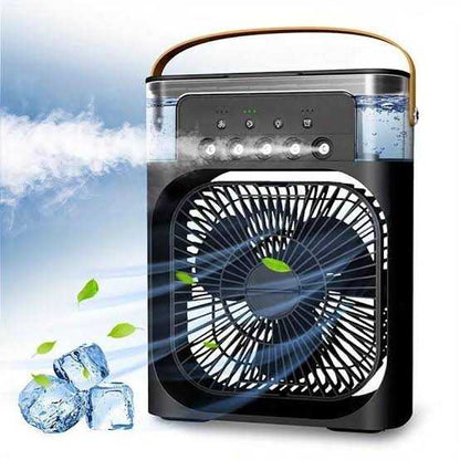 Portable Mini Air Cooler Fan with water tank and ice