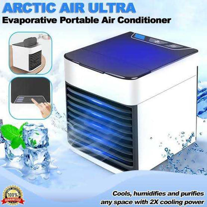 Arctic Air Pure Chill Personal Air Cooler front view display