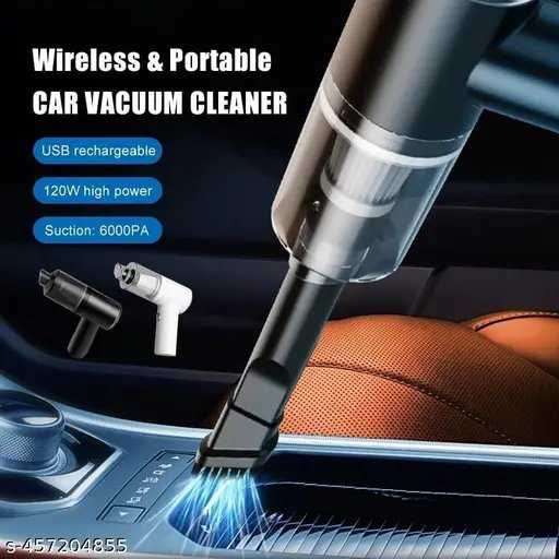 3-in-1 Portable Handheld Vacuum Cleaner (USB Rechargeable)