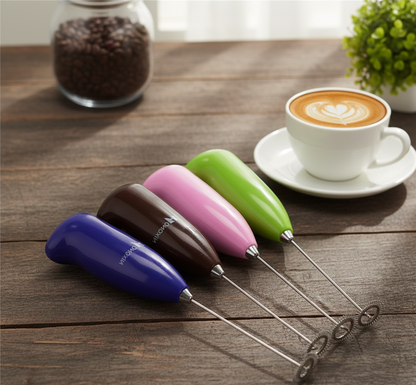 Electric Milk Frother Coffee Beater