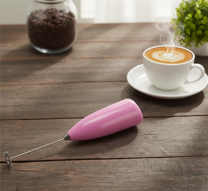 Electric Milk Frother Coffee Beater