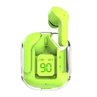 Air31 Wireless Bluetooth 5.3 Earbuds green case with earbud