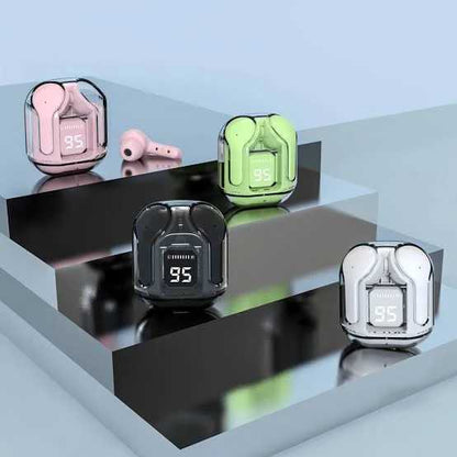 Air31 Wireless Bluetooth 5.3 Earbuds with charging case open