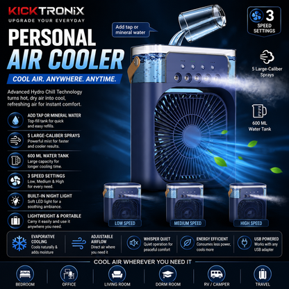 Portable Mini Air Cooler Fan