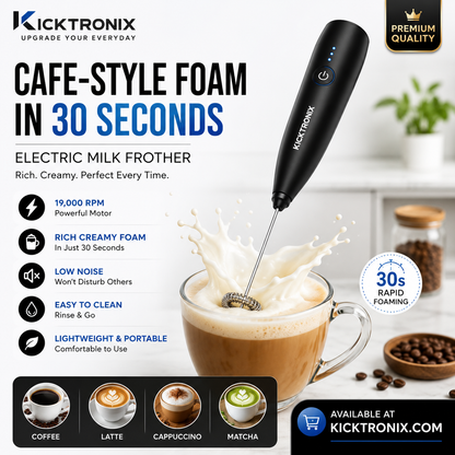 Electric Milk Frother Coffee Beater packaging box