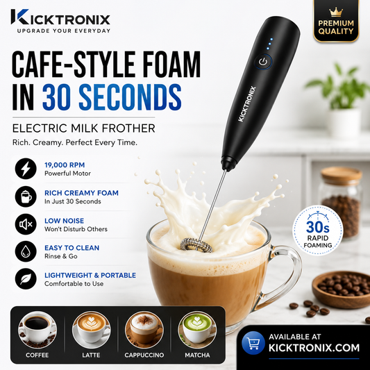 Electric Milk Frother Coffee Beater packaging box