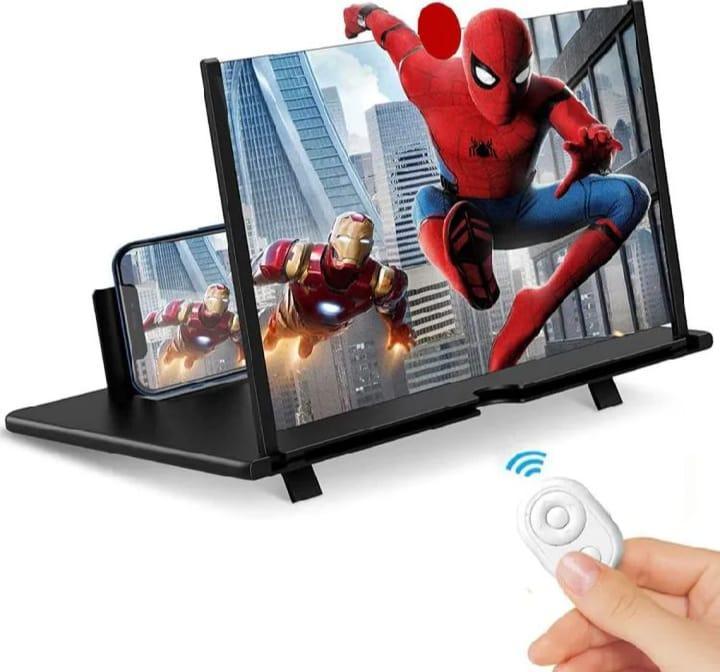 Portable 3D Phone Screen Magnifier