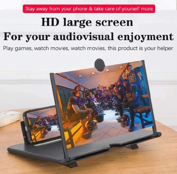 Portable 3D Phone Screen Magnifier