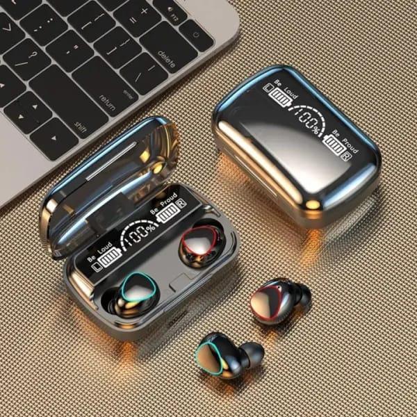 M10 Digital Display TWS Earbuds – Bluetooth 5.1 Wireless Earbuds
