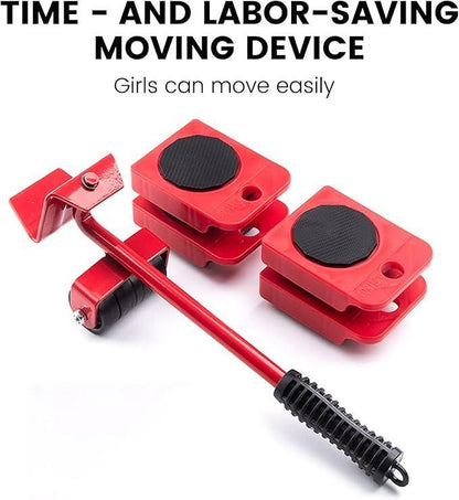 Heavy Duty Furniture Mover Tool Set full kit components