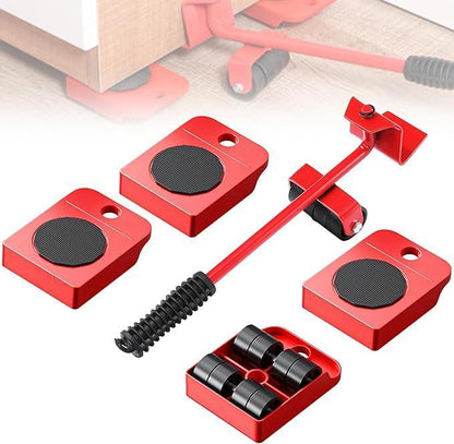 Heavy Duty Furniture Mover Tool Set moving furniture in use