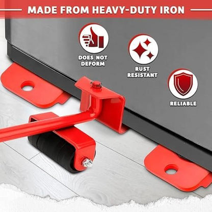 Heavy Duty Furniture Mover Tool Set moving furniture in use