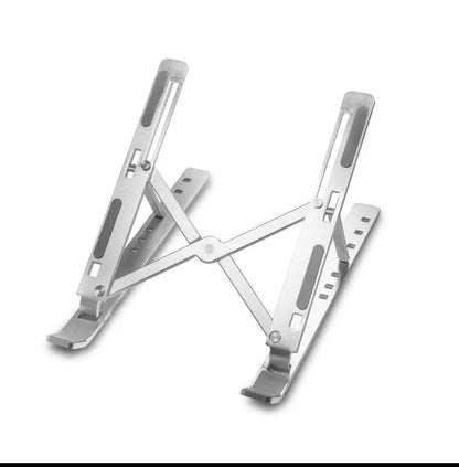 Adjustable Aluminium Laptop Stand - multiple adjustable angle positions