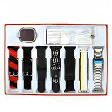 Ultra Smart Watch 7-in-1 - full set of interchangeable strap colors