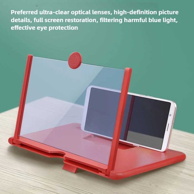 Portable 3D Phone Screen Magnifier - foldable stand design