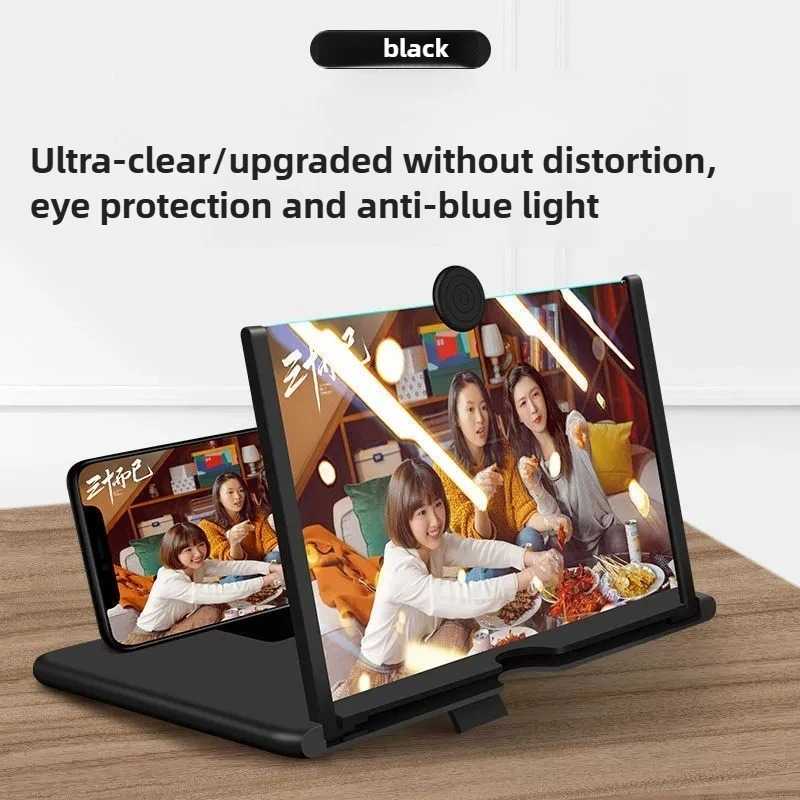 Portable 3D Phone Screen Magnifier - lifestyle use at home