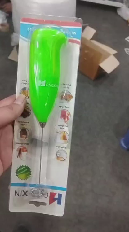 Electric Milk Frother Coffee Beater